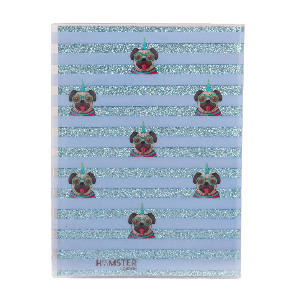 HAMSTER LONDON GLITTER PUG DIARY