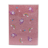 HAMSTER LONDON GLITTER UNICORN DIARY