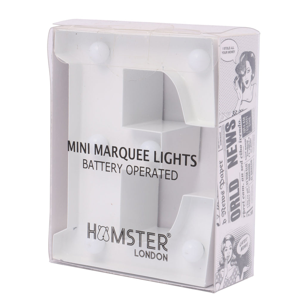 Hamster London LED E Letters