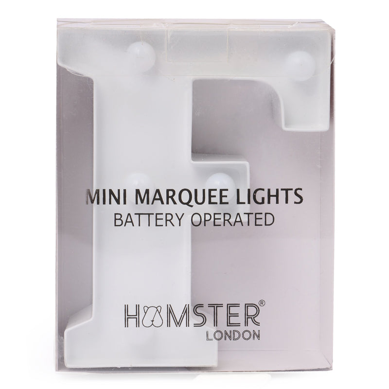 Hamster London LED F Letters