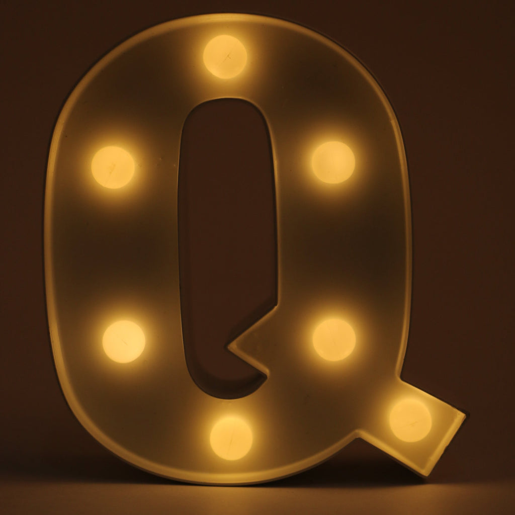 Hamster London LED Q Letters