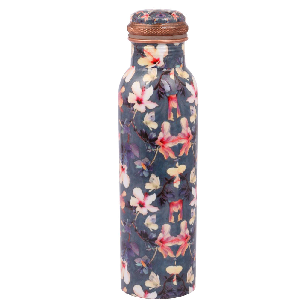 PRINTED COPPER BOTTLE & PRINTED COPPER MUG
