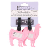 HAMSTER LONDON LLAMA SET OF 2 LUGGAGE TAGS