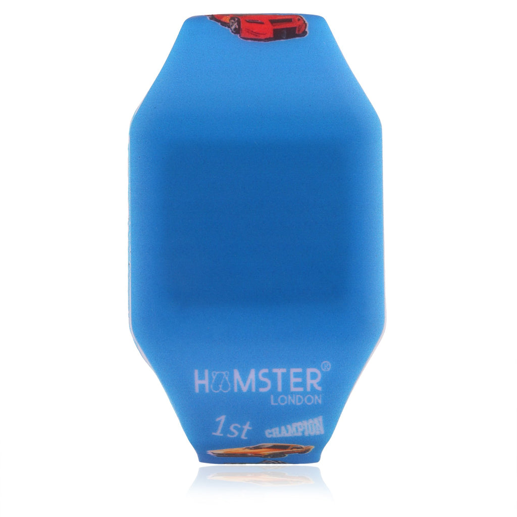 Hamster London Silicon LED Digital Wrist Watch for Boys - Cars