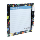 Hamster London Magnetic White Board - Dry, Erase. Can Be Stuck On Refrigerator Or Any Metal Surface,Good Gift for Any Occasion (planets)