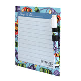 Hamster London Magnetic White Board - Dry, Erase. Can Be Stuck On Refrigerator Or Any Metal Surface,Good Gift for Any Occasion ( car)