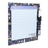 Hamster London Magnetic White Board - Dry, Erase. Can Be Stuck On Refrigerator Or Any Metal Surface,Good Gift for Any Occasion (PIZZA)