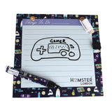 Hamster London Magnetic White Board - Dry, Erase. Can Be Stuck On Refrigerator Or Any Metal Surface,Good Gift for Any Occasion (PIZZA)