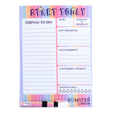 Hamster London Magnetic White Board - Dry, Erase. Can Be Stuck On Refrigerator Or Any Metal Surface,Good Gift for Any Occasion ( strip)