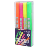 Hamster London 4 Pcs Cute Scented Jumbo Marker Color Highlighter Pen Office School Supplies Students Children Gift (Pack of 4)