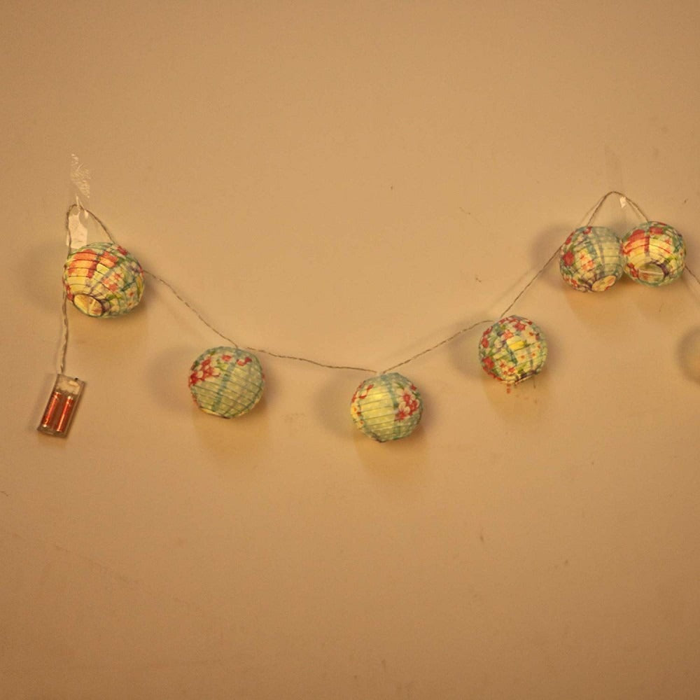 Hamster London Lucky Paper Lamp Lights for Party Home Decor (Floral)