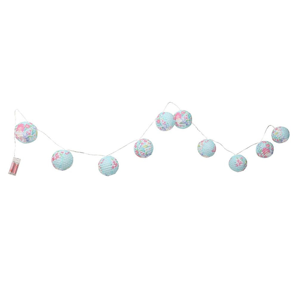 Hamster London Lucky Paper Lamp Lights for Party Home Decor (Floral)