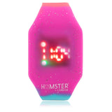 Hamster London Silicon Glitter Digital LED Band Wrist Watch for Girls- Pink Glitter