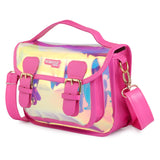 Hamster London shiny sling Bag Pink