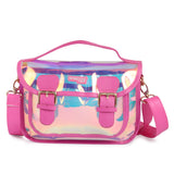 Hamster London shiny sling Bag Pink