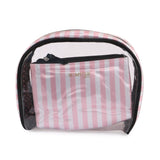 Hamster London trio makeup pink & black vanity set