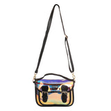 Hamster London shiny sling Bag Black