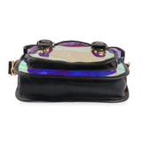 Hamster London shiny sling Bag Black