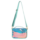 Hamster London shiny sling Bag Aqua