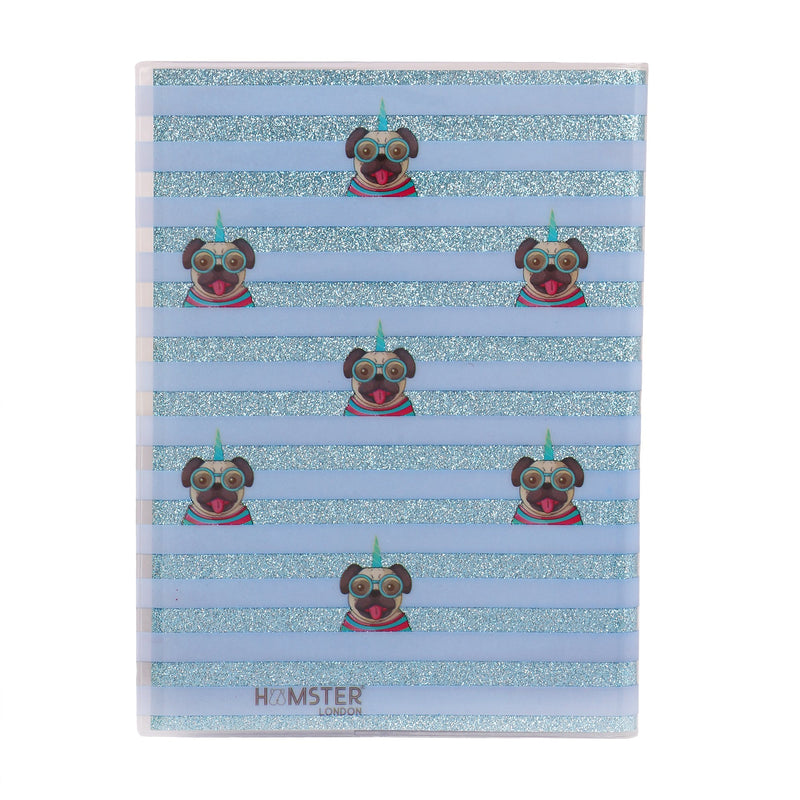 HAMSTER LONDON GLITTER PUG DIARY