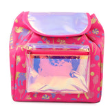 Hamster London Girl's Fashion Shiny Backpack (Small)