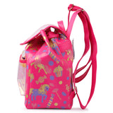 Hamster London Girl's Fashion Shiny Backpack (Small)