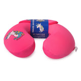 HAMSTER LONDON TRAVEL NECK PILLOW & EYE MASK SET UNICORN