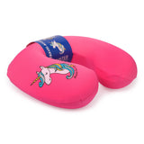 HAMSTER LONDON TRAVEL NECK PILLOW & EYE MASK SET UNICORN