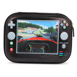 Hamster Hardtop Pencil Pouch - Racing games Black