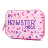 Hamster Hardtop School Pen Holder Pouch Multipurpose Unicorn Light Pink