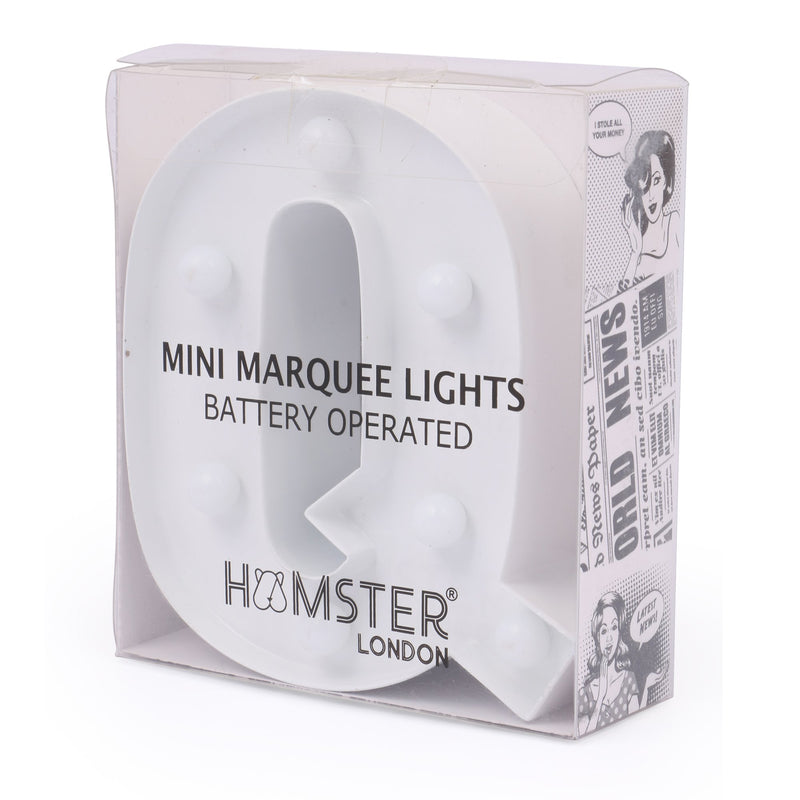 Hamster London LED Q Letters