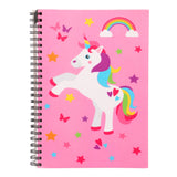 Hamster Spiral Notebook Pink Unicorn