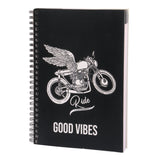 Hamster Spiral Notebook Bike Ride