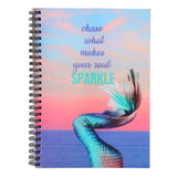 Hamster Spiral Notebook Mermaid