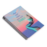 Hamster Spiral Notebook Mermaid