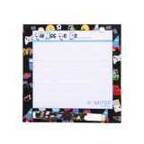 Hamster London Magnetic White Board - Dry, Erase. Can Be Stuck On Refrigerator Or Any Metal Surface,Good Gift for Any Occasion (Black)
