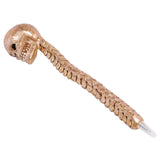 Hamster London Novelty Pen Golden skull
