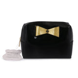 HAMSTER MAKEUP POUCH BLACK