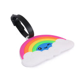HAMSTER LONDON RAINBOW SET OF 2 LUGGAGE TAGS