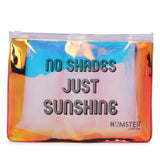 HAMSTER NO SHADES JUST SUNSHINE SHINY POUCH BLACK