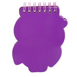 Hamster Silicon Notepad Purple Owl