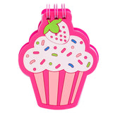 Hamster Silicon Notepad Pink Cupcake