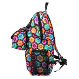 Hamster London Foldable Backpack floral