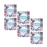 Hamster London Wooden Coasters for Home Set of 6 (happiness everday)