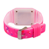 Hamster London Silicon Digital LED Band Wrist Watch for Girls- Unicorn