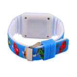 Hamster London Silicon LED Digital Wrist Watch for Boys - Cars