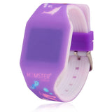 Hamster London Silicon Digital LED Band Wrist Watch for Girls - Mermaid