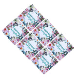 Hamster London Wooden Coasters for Home Set of 6 (happiness everday)