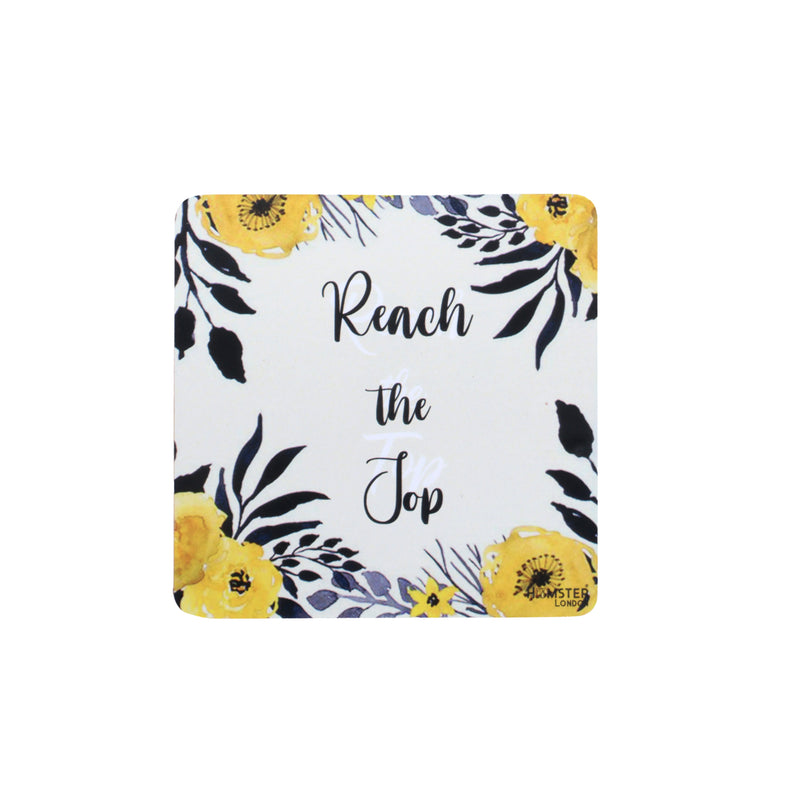 Hamster London Wooden Coasters for Home Set of 6 (reach the top)