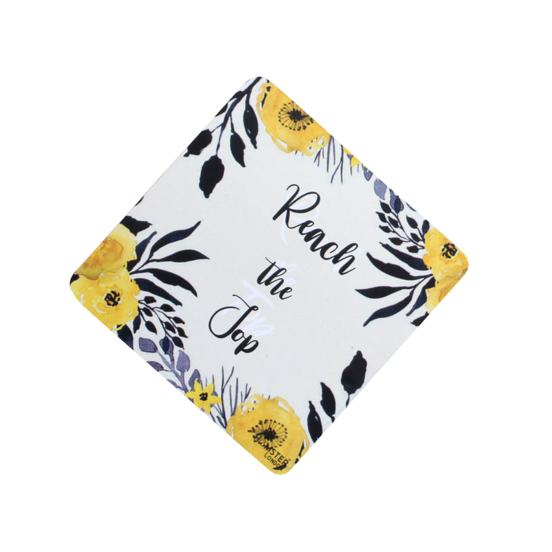 Hamster London Wooden Coasters for Home Set of 6 (reach the top)